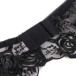 Ohyeah - Floral Garter Bra Set - Black - M 照片-8