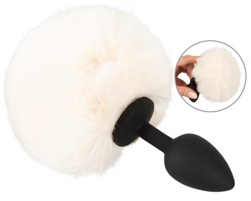 You2Toys - Fluffy Tail Plug S - White 照片