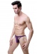 SB - 丁字裤 M128 - 紫色 照片-4