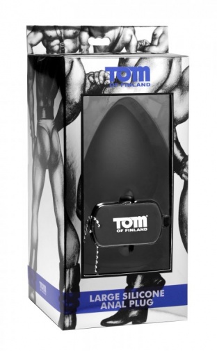TOF - XL 矽胶后庭塞 - 黑色 照片