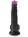 King Cock - 6″ Cock With Balls - Black photo-2