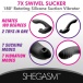 Inmi - Shegasm Swivel Sucker Vibe - Black photo-7