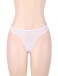 Ohyeah - Lace Garter Panty - White - XL 照片-7