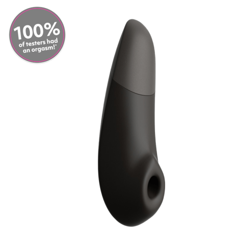 Womanizer - Enhance Pleasure Air & Deep Vibration Clit Stimulator - Black photo