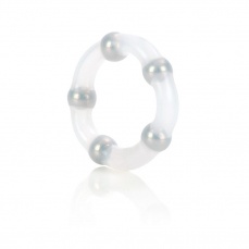 CEN - 金属五珠阴茎环 - 透明 照片