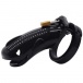 FAAK - Long Whale Chastity Cage - Black photo