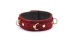 Liebe Seele - Rosy Lamb Leather Collar w Leash - Red photo-4