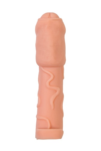 XLover - 16cm Uncut Penis Extender - Flesh  photo