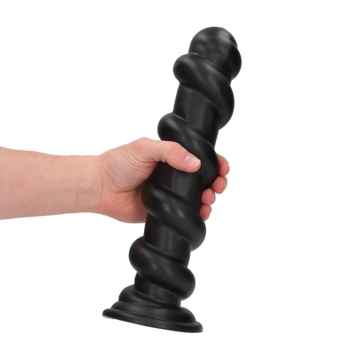 Ouch - Hole Driller Anal Plug - Black photo