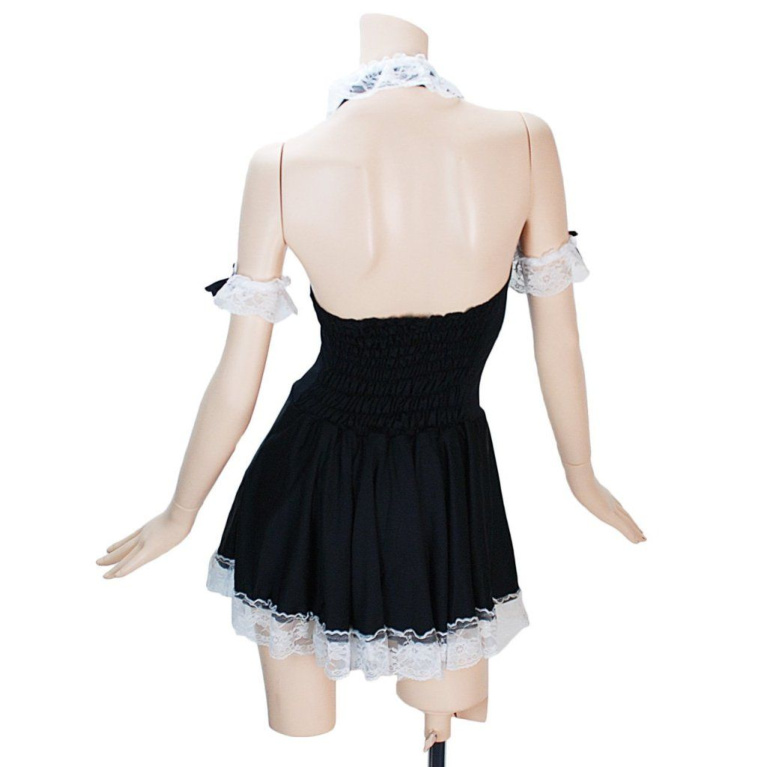 Costume Garden - GB-121 Ribbon Sexy Maid Costume photo