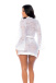 Mapale - 7611 Bridal Robe - White - L/XL 照片-2