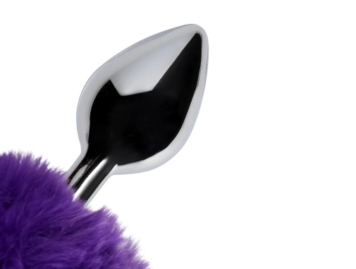 Ouch - Bunny Tail Plug - Purple photo