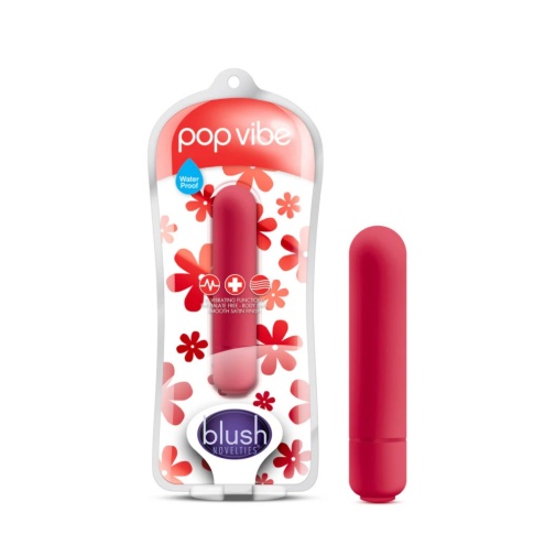 Vive - Pop Vibro Bullet - Cherry Red photo