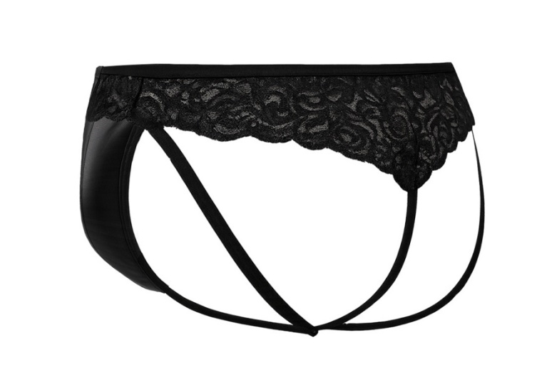Cut4men - Lacey Jockstrap - Black - M 照片