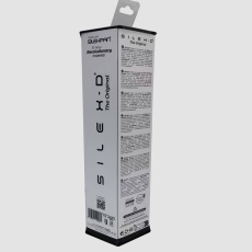 Silexpan - 7.5" 雙密度高級矽膠假陽具 - 黑色 照片