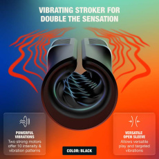Arcwave - Zing Vibro Stroker - Black photo