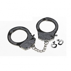 Lovetoy - Fetish Pleasure Diamond Handcuffs - Silver photo