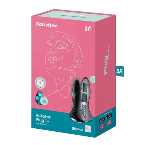 Satisfyer - Rotator APP Plug 1 Plus - Black photo