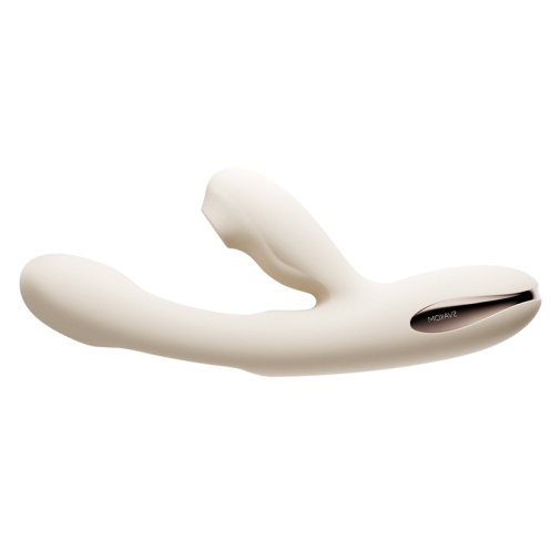 SVAKOM - Teasing APP G-spot Rabbit Vibrator - White 照片