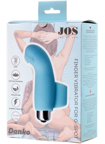 JOS - Danko Finger Vibrator - Blue photo