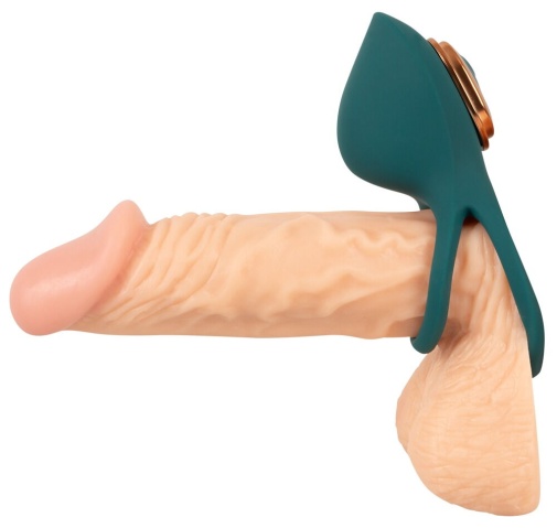 Couples Choice - Mini Vibrator w 4 Attachments - Green photo