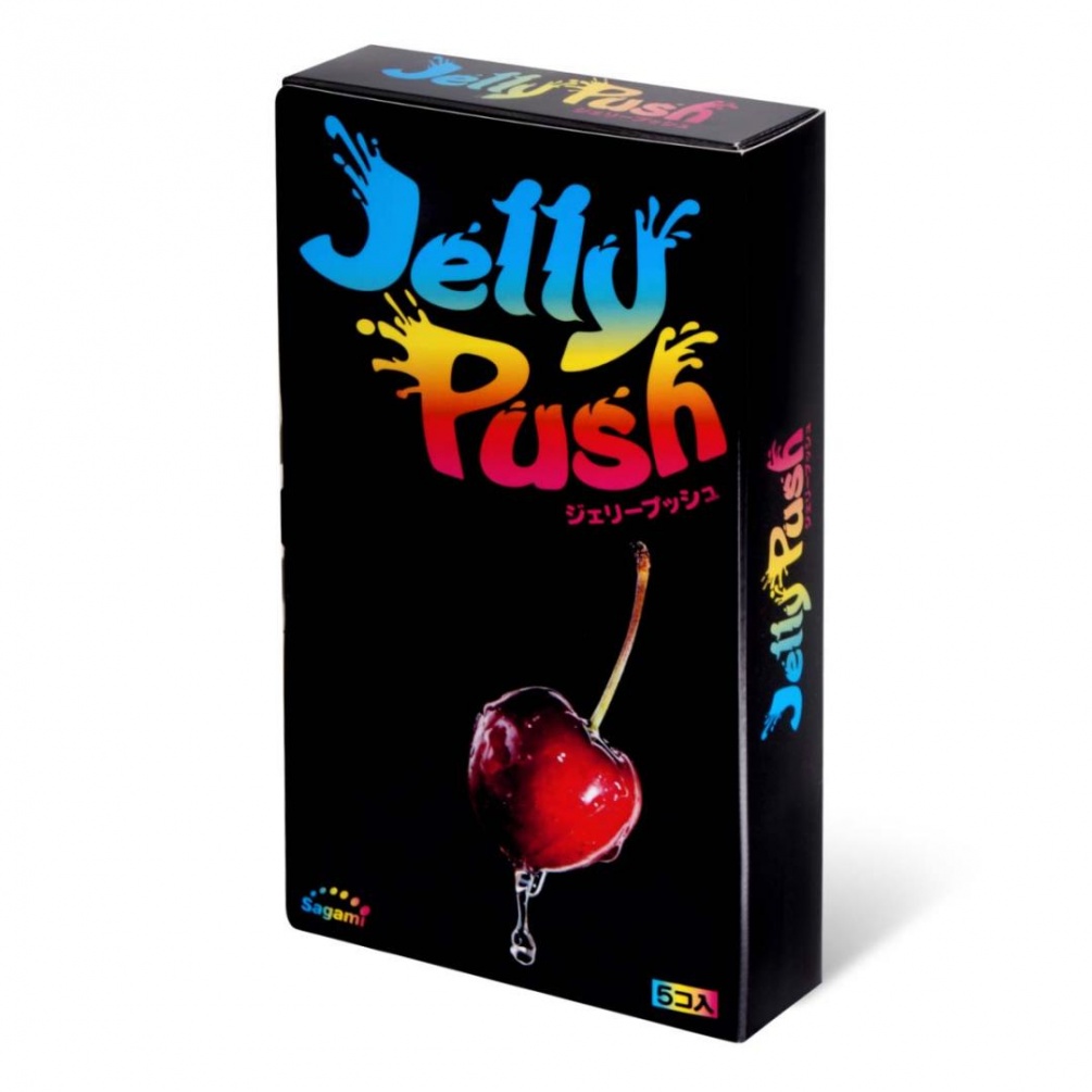 Sagami Jelly Push Condom is a completely new style condom of... Sagami - Jelly Push 5's Pack photo-3