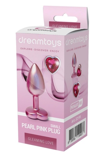 Dreamtoys - Gleaming Love Plug S - Pearl Pink photo