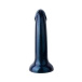Easytoys - 金屬閃光假陽具 19cm - 黑色 照片-7