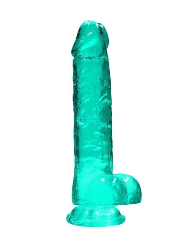 RealRock - 8" Realistic Dildo w Balls - Green 照片