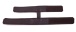 Rouge - Leather Double Velcro Strap - Black photo-2