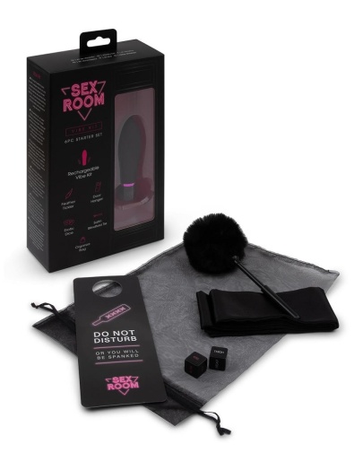 Dreamtoys - Sex Room Vibe Set - Black photo