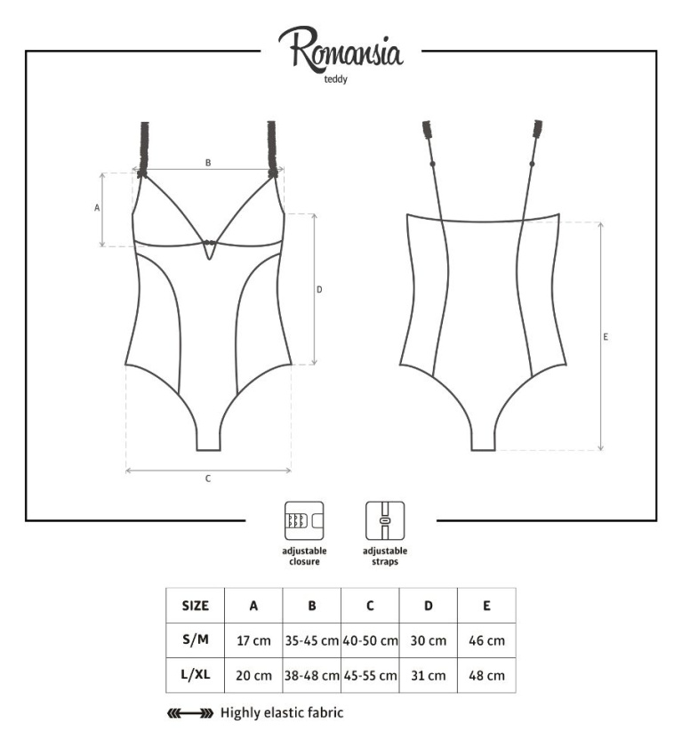 Obsessive - Romansia 连身内衣 - L/XL 照片