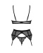 Obsessive - Chemeris 3 pcs Set - Black - XS/S photo-4