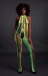 Ouch - Glow In Dark Bodystocking - Green photo-3