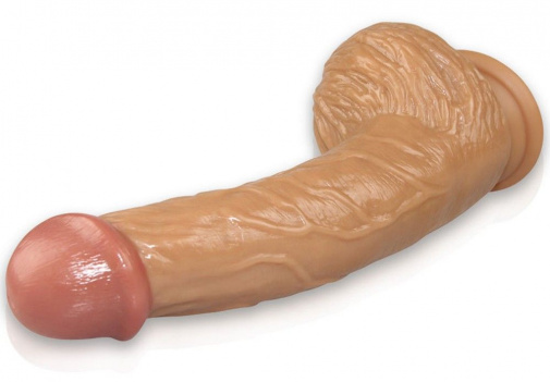 Lovetoy - 8.7" Real Extreme Vibrating Dildo - Flesh photo