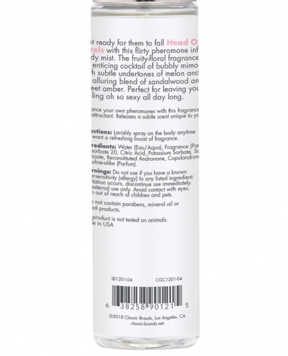 CGC - Head Over Heels Pheromone Body Mist - 103ml photo