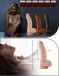 Lovetoy - 9" Real Extreme Dildo - Flesh photo-5