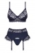 Obsessive - Drimera 3 pcs Set - Blue - S/M photo-7