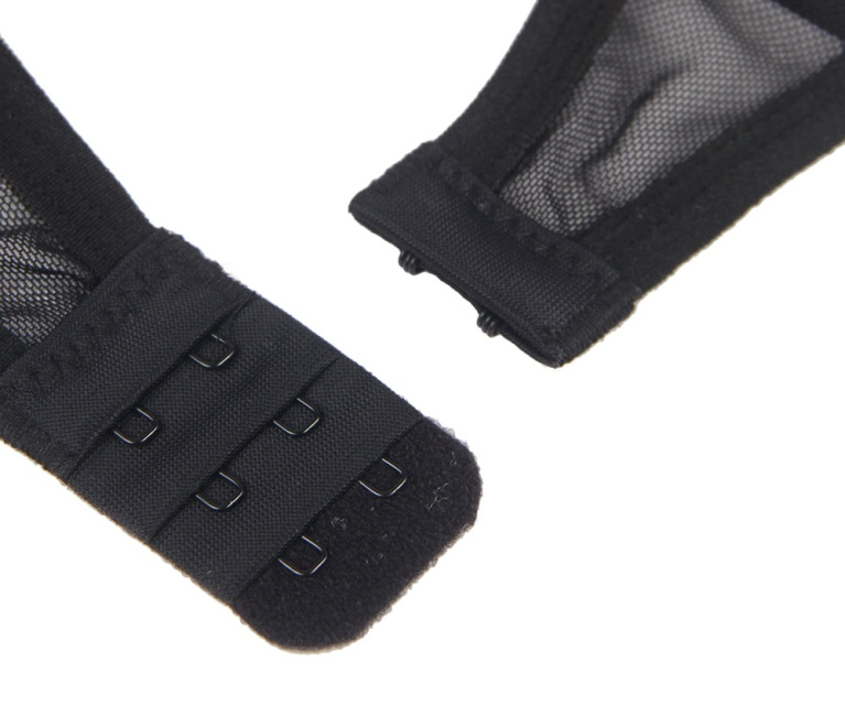 Ohyeah - 女仆开胸胸罩套装 - 黑色 - 3XL 照片