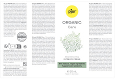 Pjur - 有機無香精配方 - 私密處舒敏修復護理保濕乳霜 - 50 ml 照片