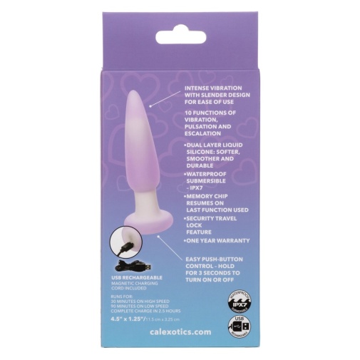 CEN - Lavender Haze Slender Vibro Plug - Purple 照片