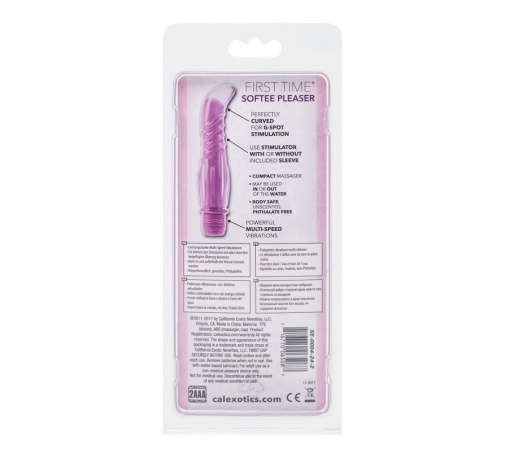 CEN - First Time Softee Pleaser Vibrator - Purple photo