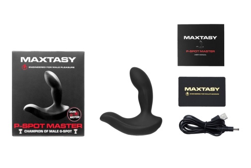 Maxtasy - P-Spot Master Remote Massager - Black photo