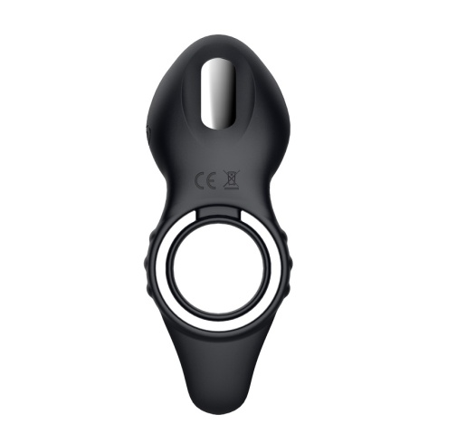 Secwell - Vibro Ring w Clir Stimulator - Black 照片