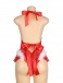 Ohyeah - Christmas Halter Teddy - Red - M photo-6