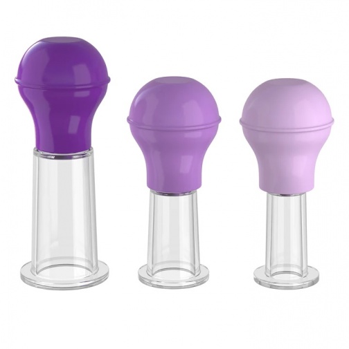 Pipedream - Her Nipple Enhancer Set - Purple photo