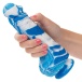 CEN - 6" Twisted Realistic Dildo - Blue 照片-6