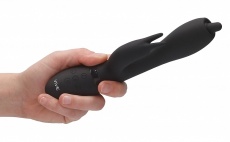 Vive - Nilo Pinpoint Rabbit Vibrator - Black photo