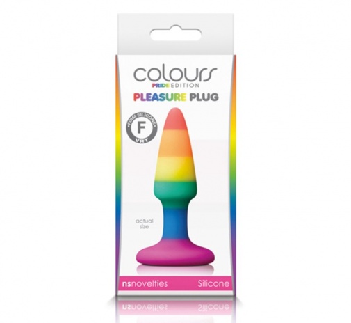 NS Novelties - Pleasure Mini Plug - Rainbow photo