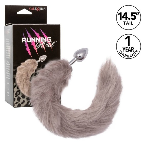 CEN - Running Wild Fox Tail Plug - Crey photo